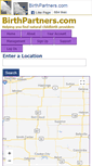 Mobile Screenshot of birthpartners.com